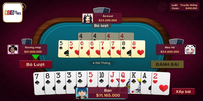 Giới thiệu đôi nét về game tiến lên trực tuyến