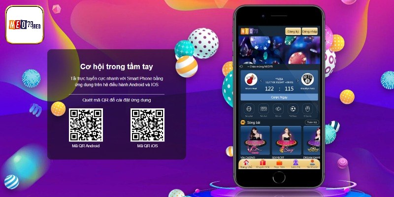 Lấy mã tải ứng dụng trên trang chủ