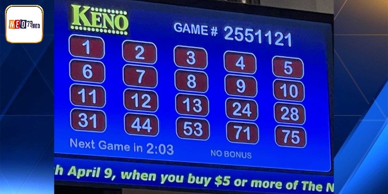Lý do nhiều bet thủ lựa chọn Keno Neo79